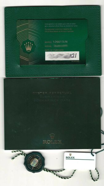 Rolex Submariner 126613 LN